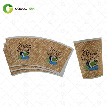 Customized Design And Size Printing Pla Coated Paper Cup Blanks Origin ...