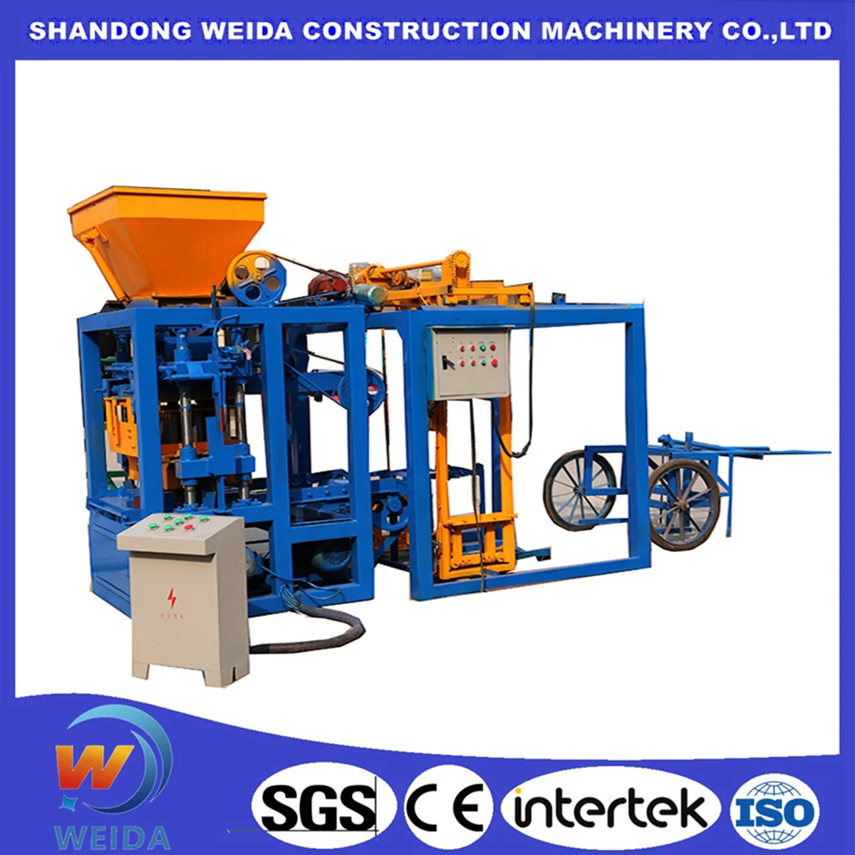 Hollow Block Making Machine Brick Concrete Brick Making Machine