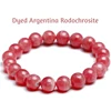Dyed Argentina  Rhodochrosite