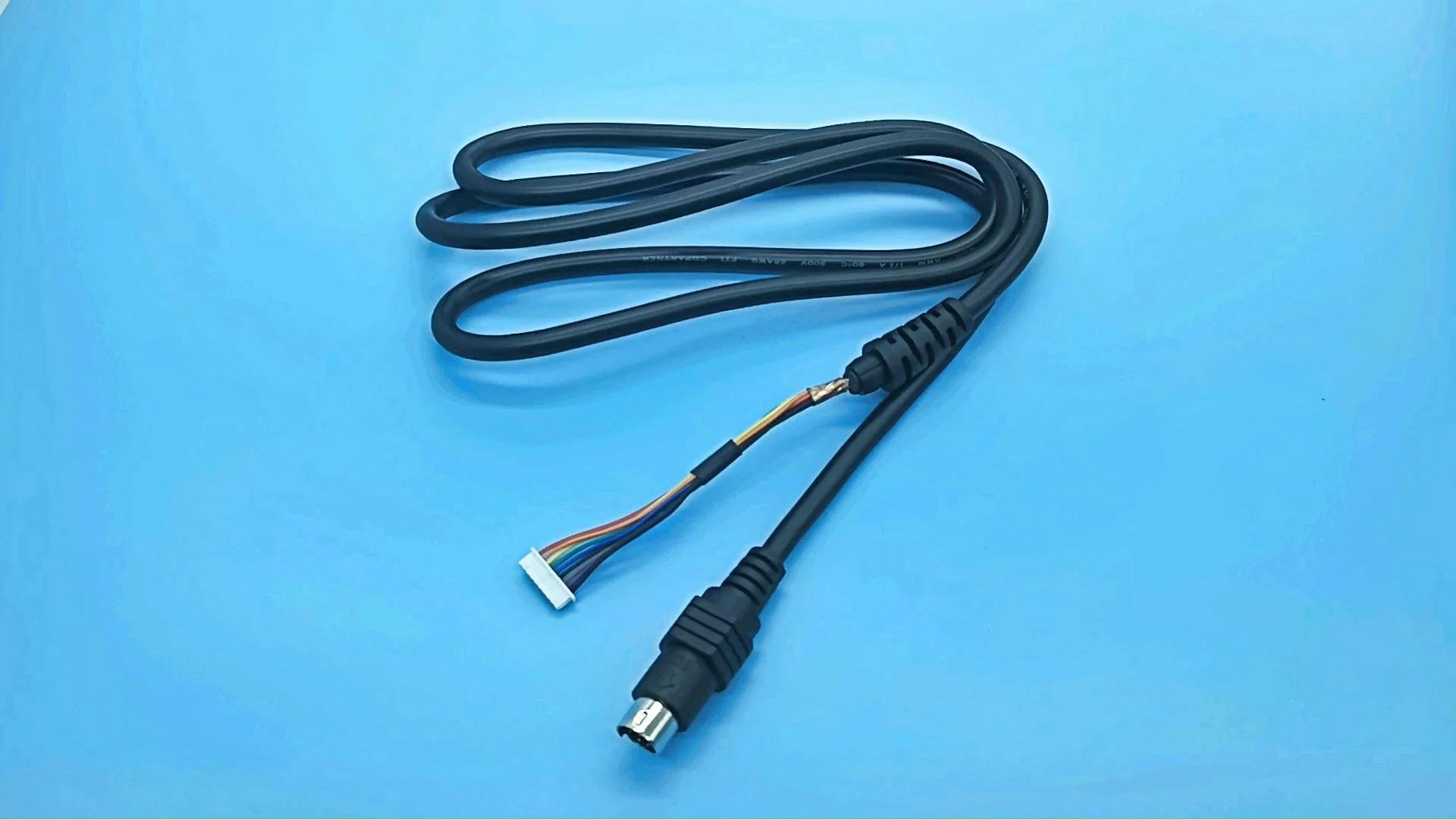 Custom Big/power/midi/mini Din 8pin Male To Molex 9pin Connector Power