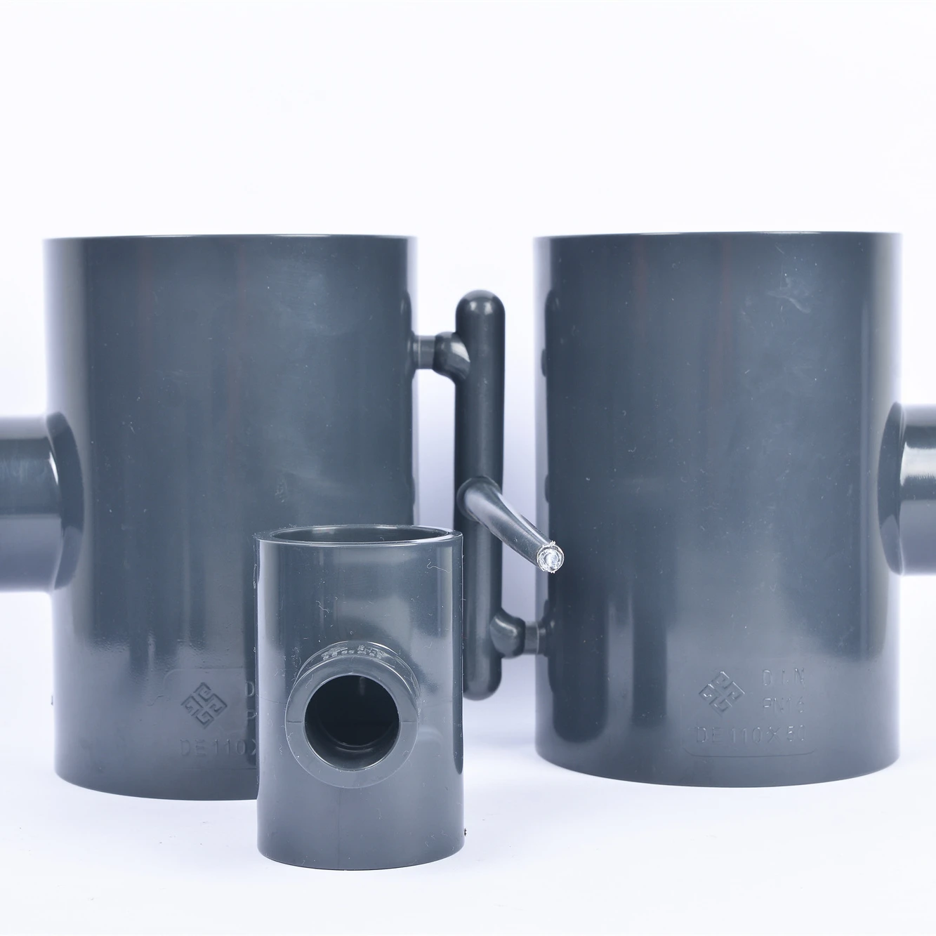 DIN CPVC Plastic Industrial grade Pipe Fittings CPVC 90 Degree Elbow