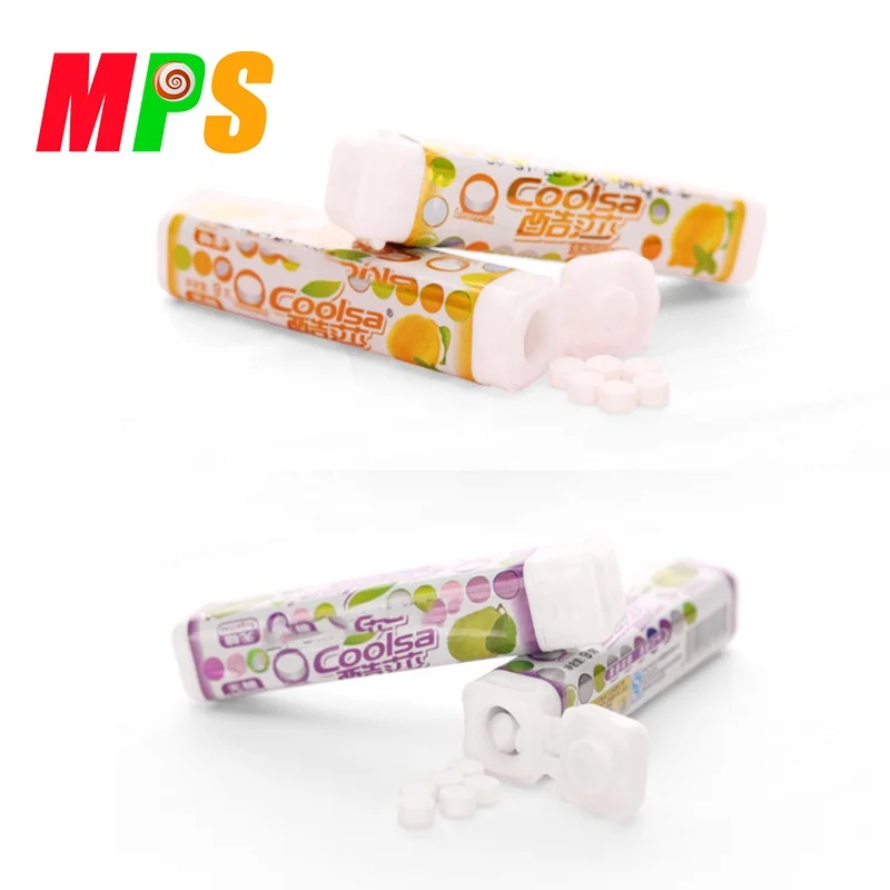Powerful Fresh Breath Mint Flavor Tablet Press Candy