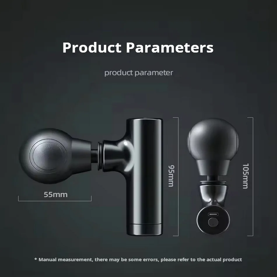 Mini Vibrating Electric Fascia Gun Muscle Relaxation Massage Electric Fitness Massage Equipment Muscle Soreness Therapy Device