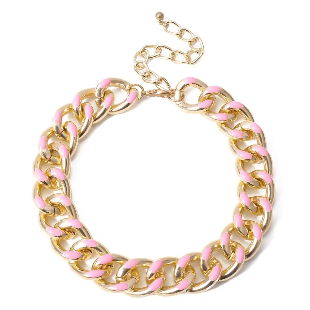 Buy Link Chain Choker Necklace,Chunky 