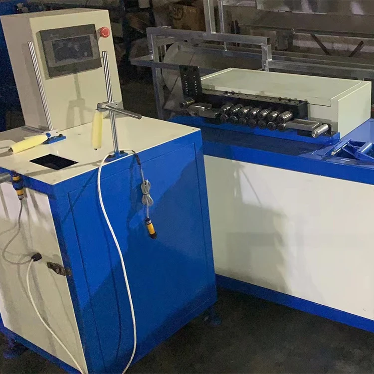 HVAC Semi-Rigid Aluminum Easy Bend Stainless Steel Flexible Duct Making Machine for Dyer Pipe Forming Liner Chimney