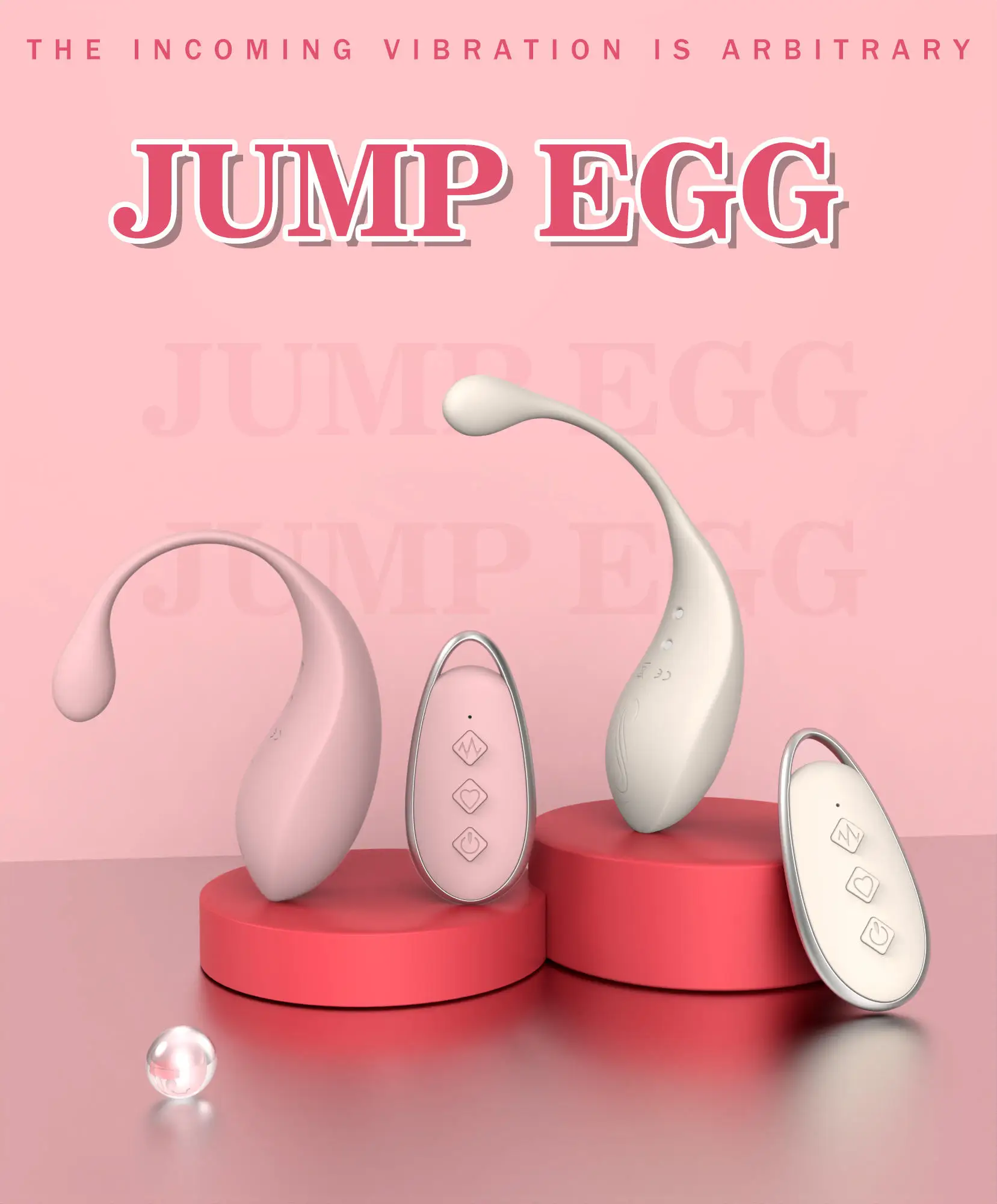 butterfly panty vibrator Bang! 10X Vibrating Silicone Egg w/Remote Blue main image 0