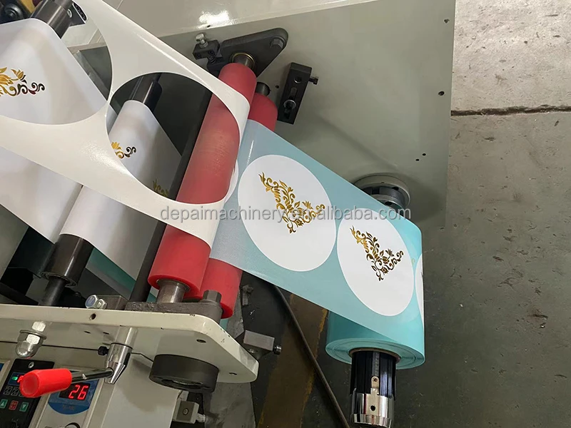 Automatic Roll to Roll Sticker Label Flat Die Cutter Cutting Machine ...