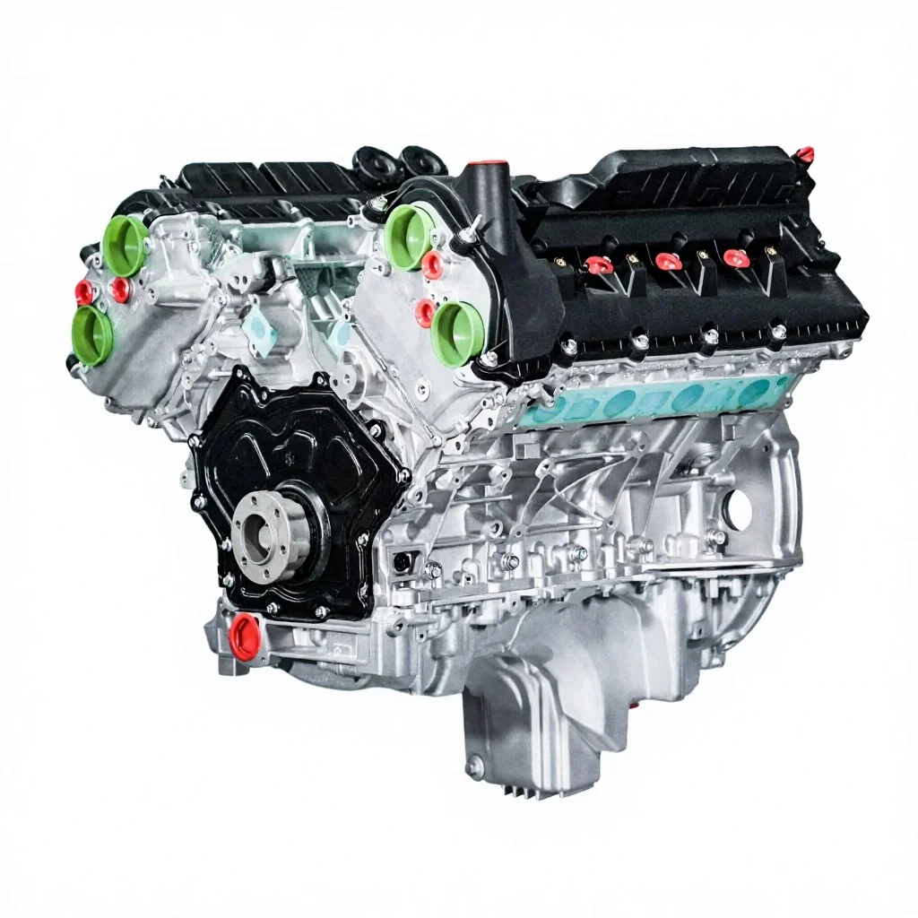 Återmanufakturerad AJ133 5,0 L bensinmotor med 508 PS/508 PN för Range Rover Sport, Jaguar XJ och XF (2010–2019) | Ersättningsmotor enligt OEM-specifikation