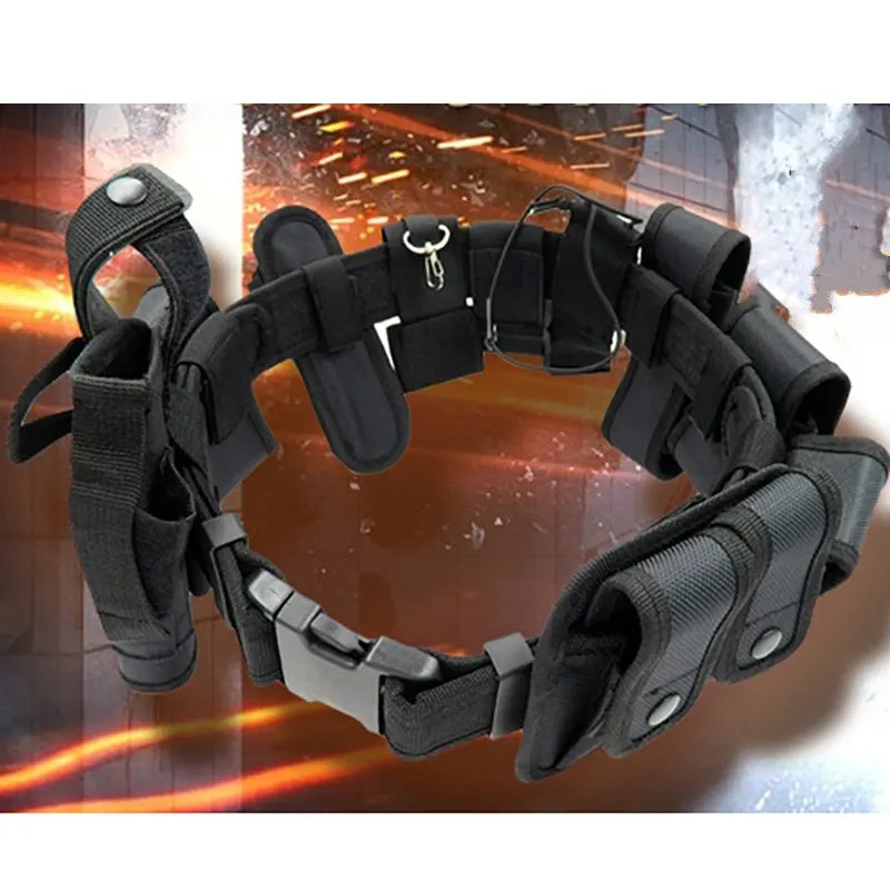 Adjustable Waterproof Outdoors Security Training Waist Pack 10 Piece Outdoor Set Multifunctional Waist Belt