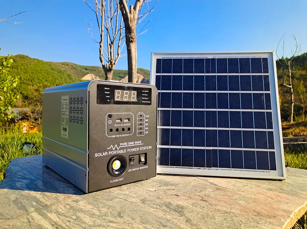 500W PV Hybrid Grid Solar System Lithium Batteries For Solar Panels 0