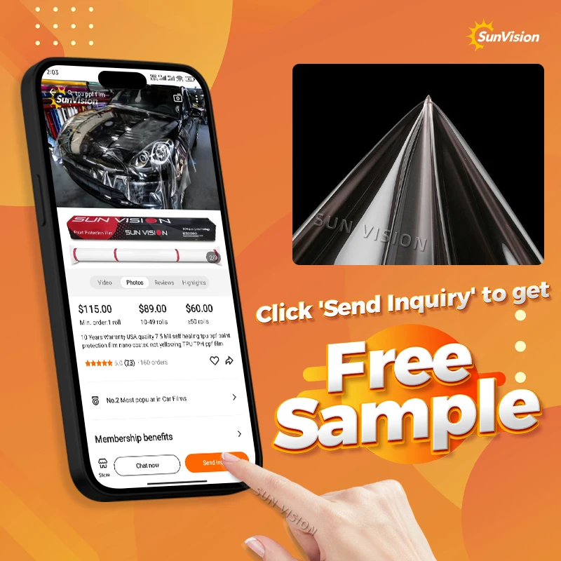 10 лет гарантии, качество США, самовосстанавливающая защитная пленка из ТПУ, PPF, прозрачная матовая пленка для защиты автомобиля