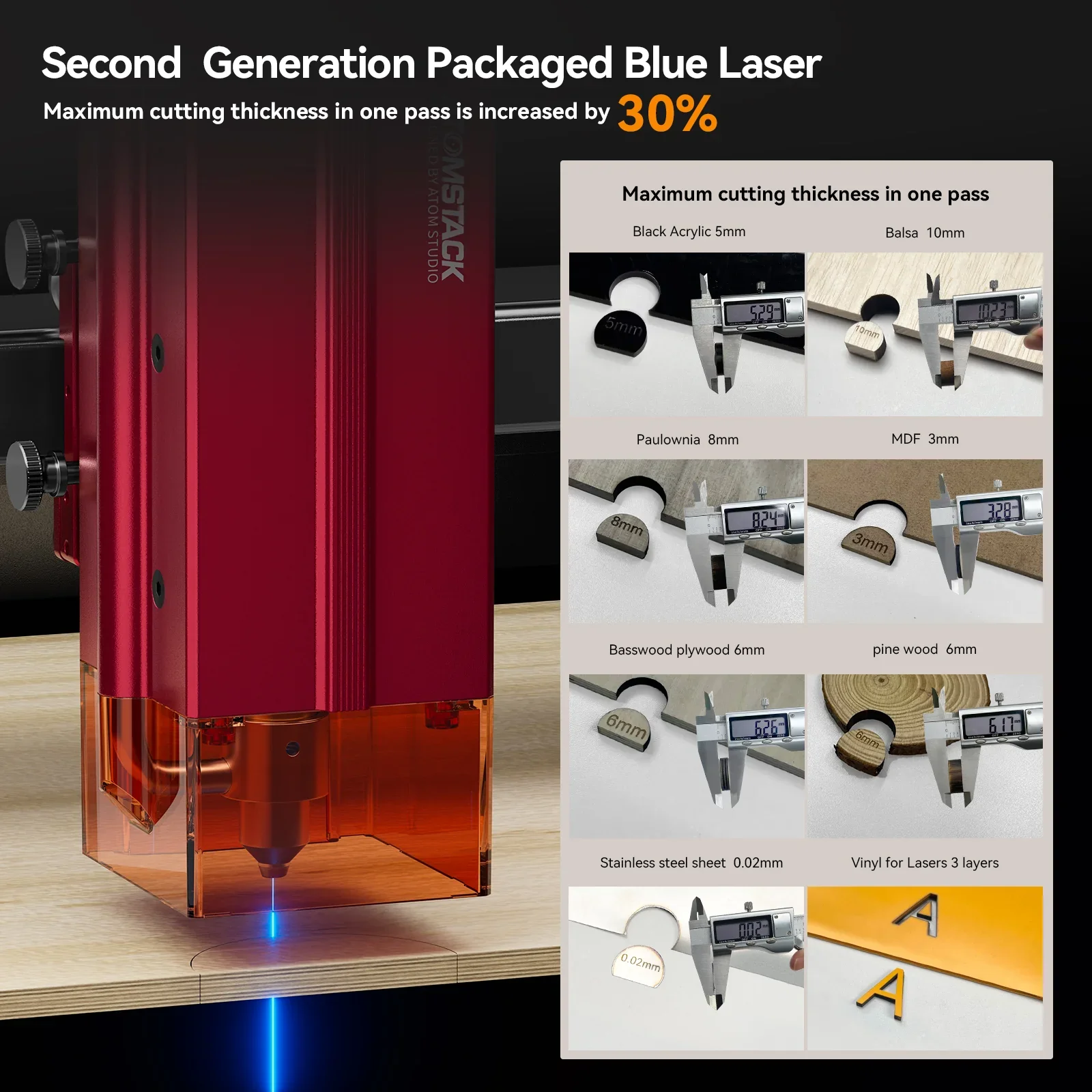 Atomstack A6 Pro Laser Engraver - High Productivity & Quality