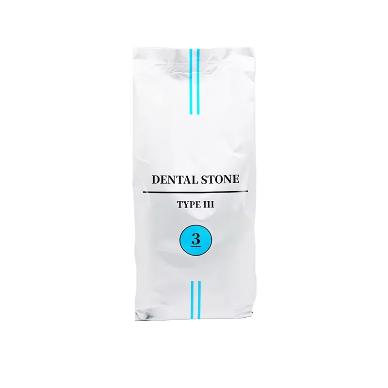 hard Dental Stone Plaster Manual/Electric Power Source Instrument Denture Packaged in Bag HARD STONE type III