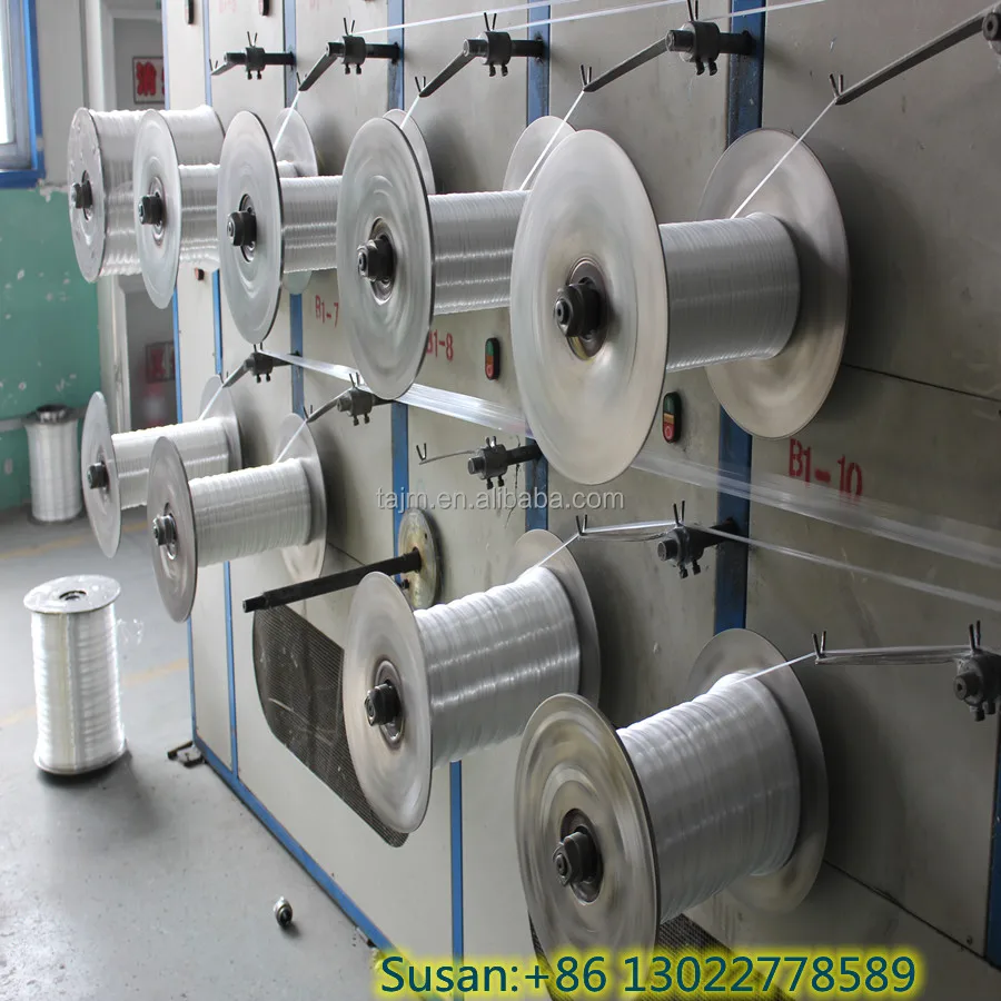 Pp Plastic Monofilament Extruder Machine Pa6 Pa66 Nylon Fishing Trimmer