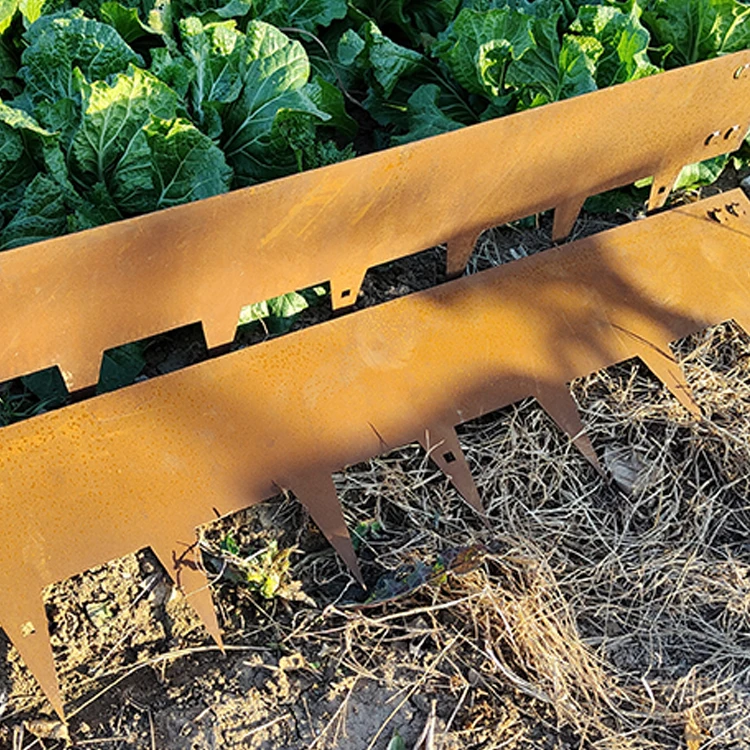 Corten Steel Corrosion Resistant Waterproof Black Powder Coat Garden ...