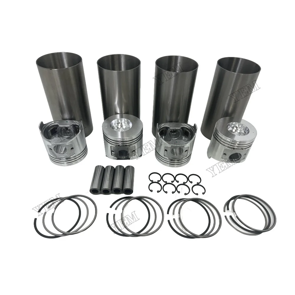 For Yanmar 4TNE86 Cylinder Liner Kit Repair Part