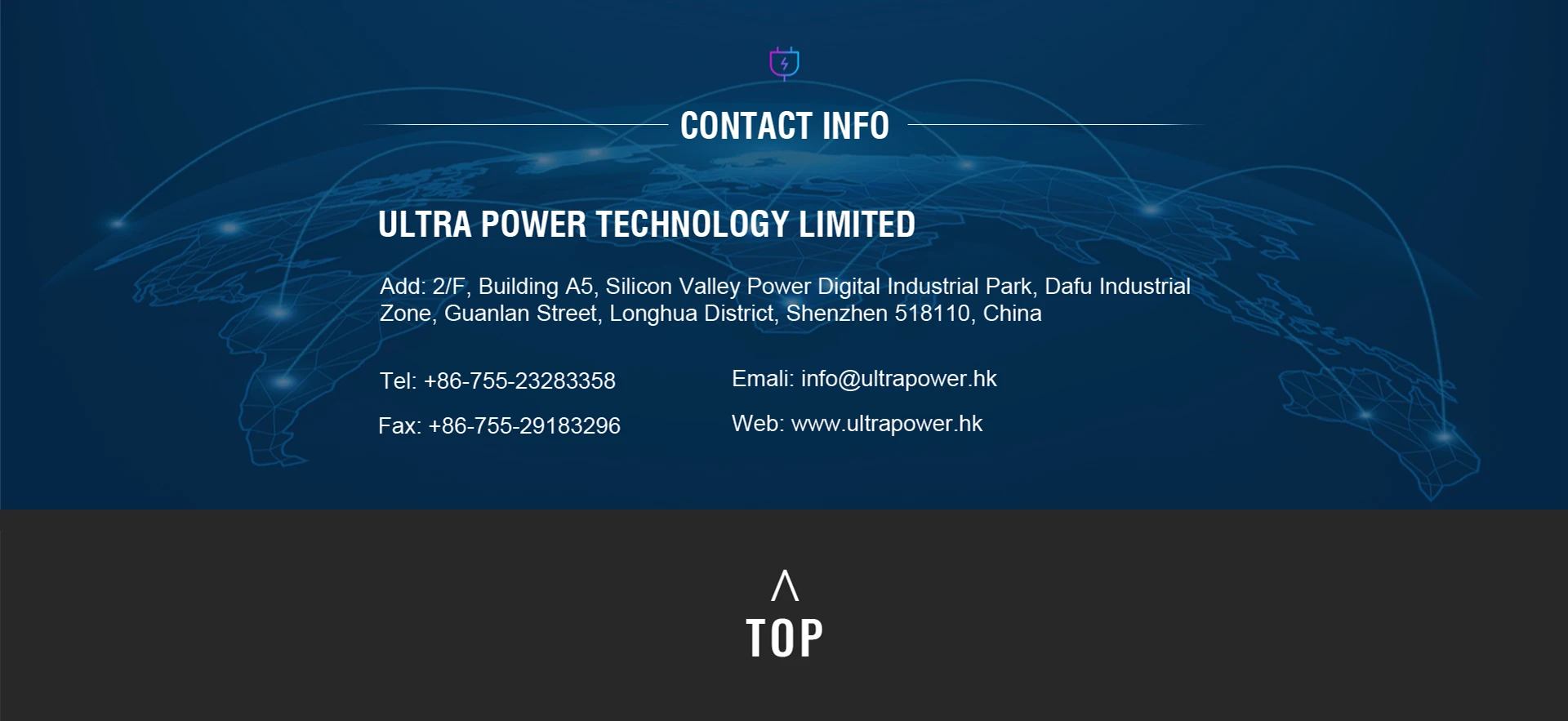 Company Overview - Ultra Power Technology Limited