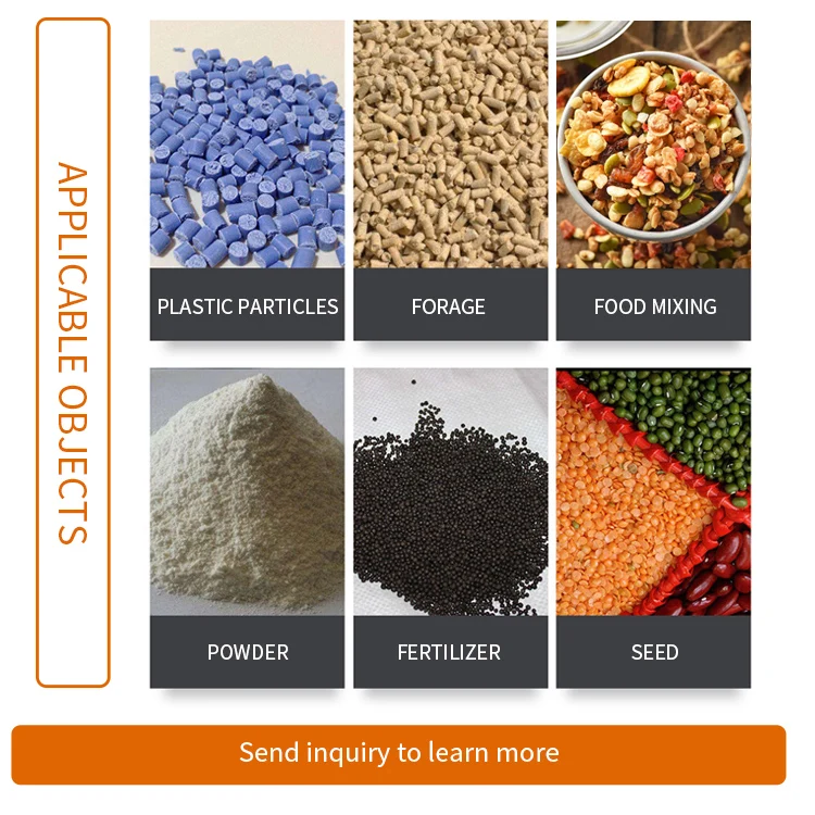 Factory Spice Mix Machine Blender Food Powder Drum Mixer Dry-powder-mixing-machine manufacture