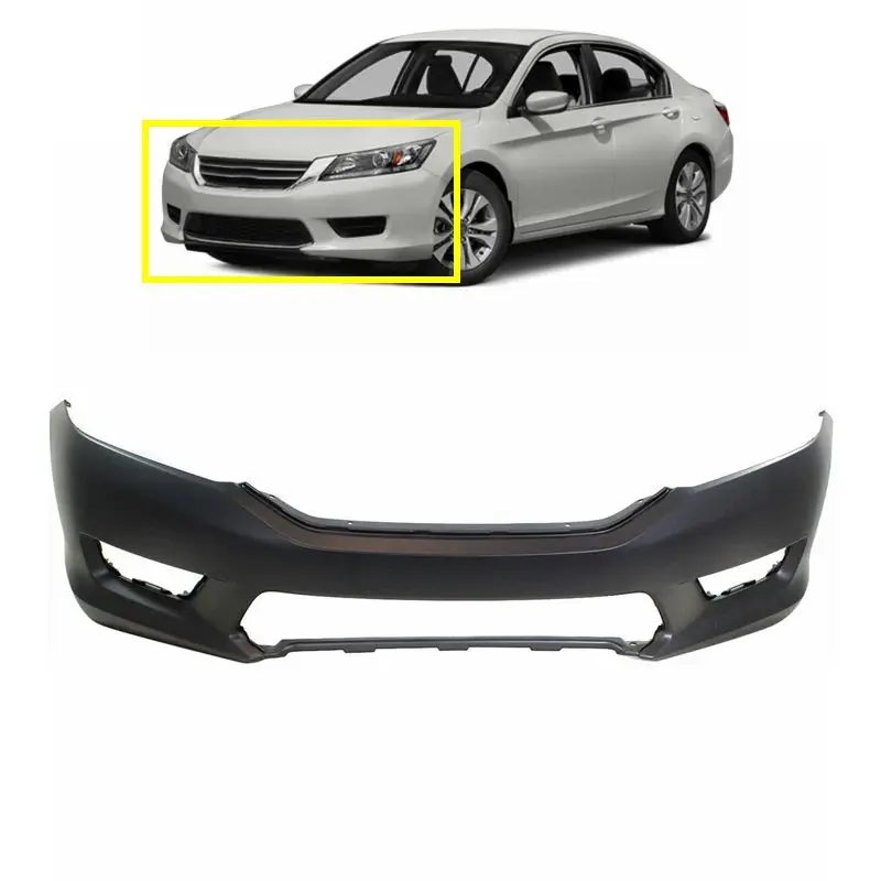 OEM auto parts car accessories replacement new plastic pp abs front bumper cover for honda accord 2013 2014 2015