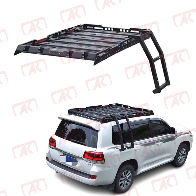 Aluminum Alloy Flat Luggage Carrier Platform Roof Rack For Land Cruiser ...