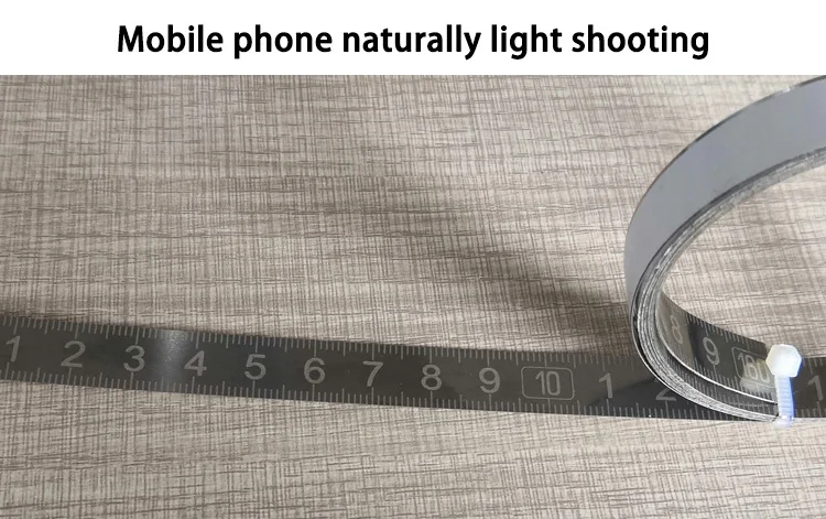 Stainless Steel Metal Adhesive Scale Strip Stickers Sticky Tape with ...