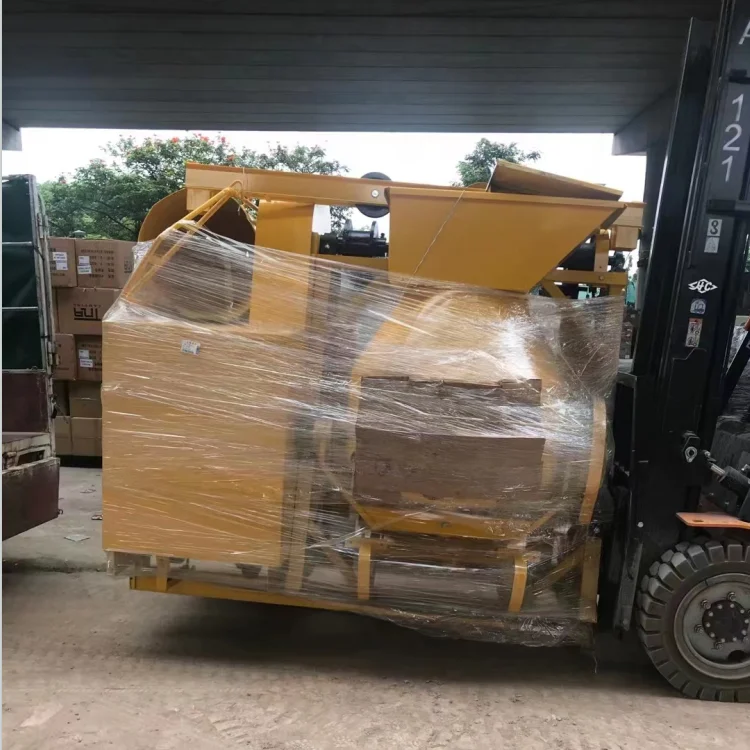 Lifting Bucket Concrete Mixer Diesel Engine Portable Cement Mixer