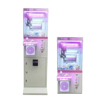 Hot sale mini claw machine coin operated arcade mini claw machine small mini claw crane machine with bill acceptor