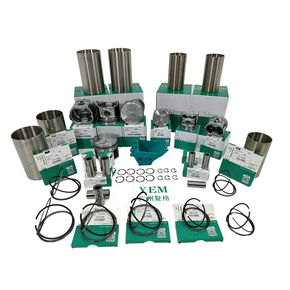 High Quality 6D15 6D16 6D17 6D22 Cylinder Liner Kit for Mitsubishi Genuine Parts