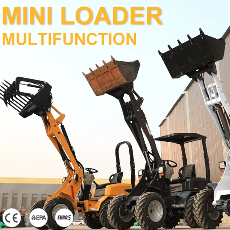 New Small Backhoe Wheel Loader With Ce Iso Front End Loader Prices And Factory Price For Sale