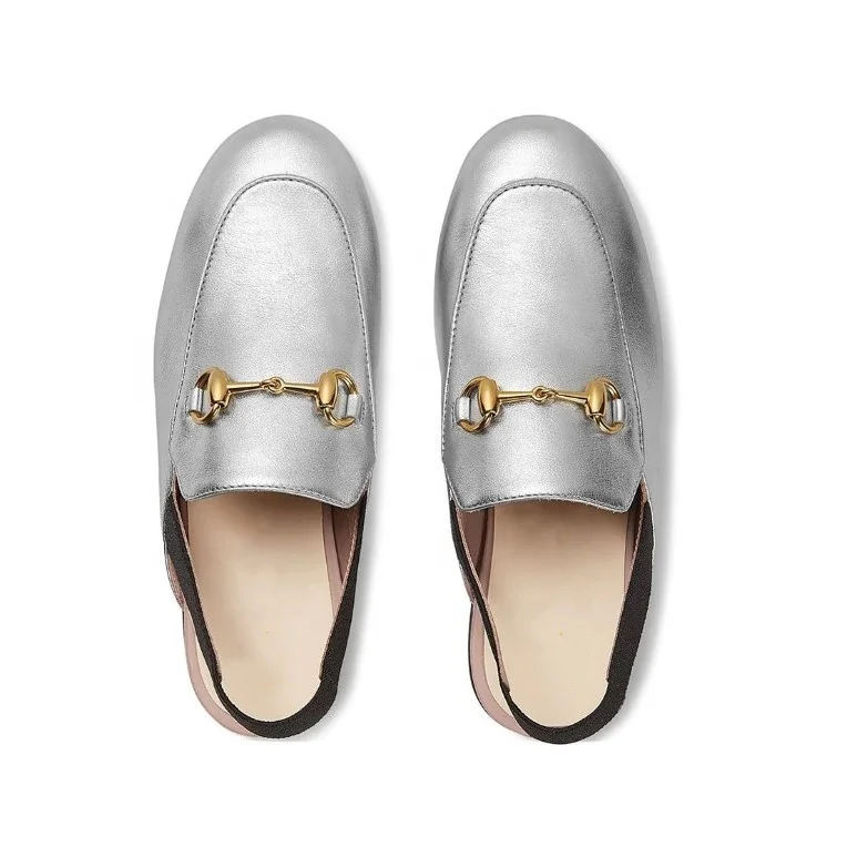 Детские дизайнерские туфли из натуральной кожи, Модные слипоны, черные тапочки-лоферы