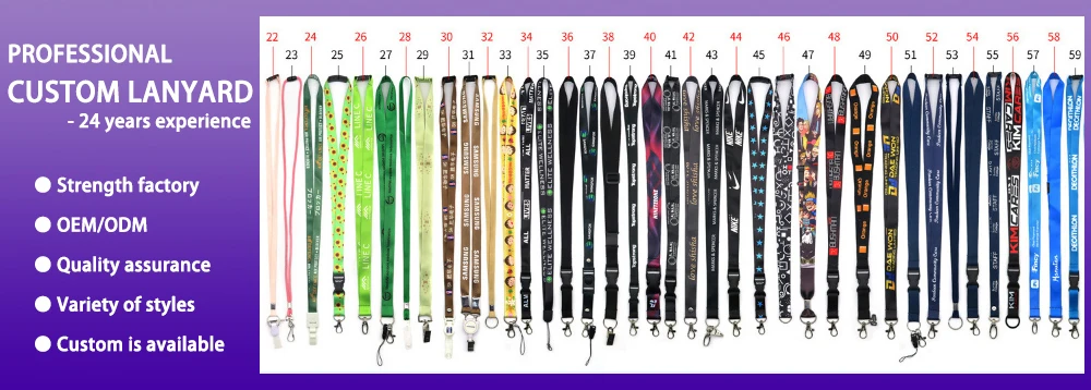 Marbling Polyester Lanyard Full Color Sublimation Printing Neck Strap ...