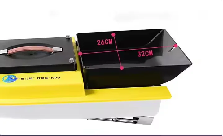 Newest S90 60000mAh GPS RC Fishing Bait Boat High Speed Heavy Load Capacity Fishing Bait Boat