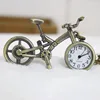 Montre collier vélo en bronze