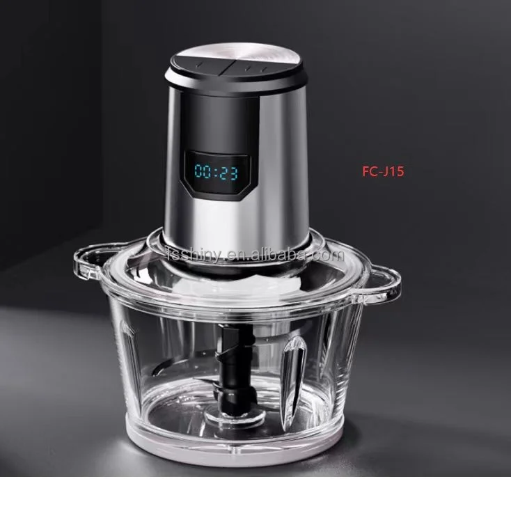 Stainless Steel Digital Food Processor,Home Kitchen Appliances Digital ...