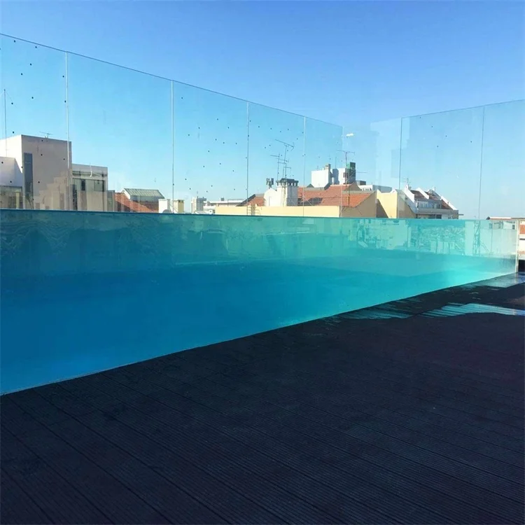 customized clear acrylic sheet panel glass for outdoor wall swimming pool supplier