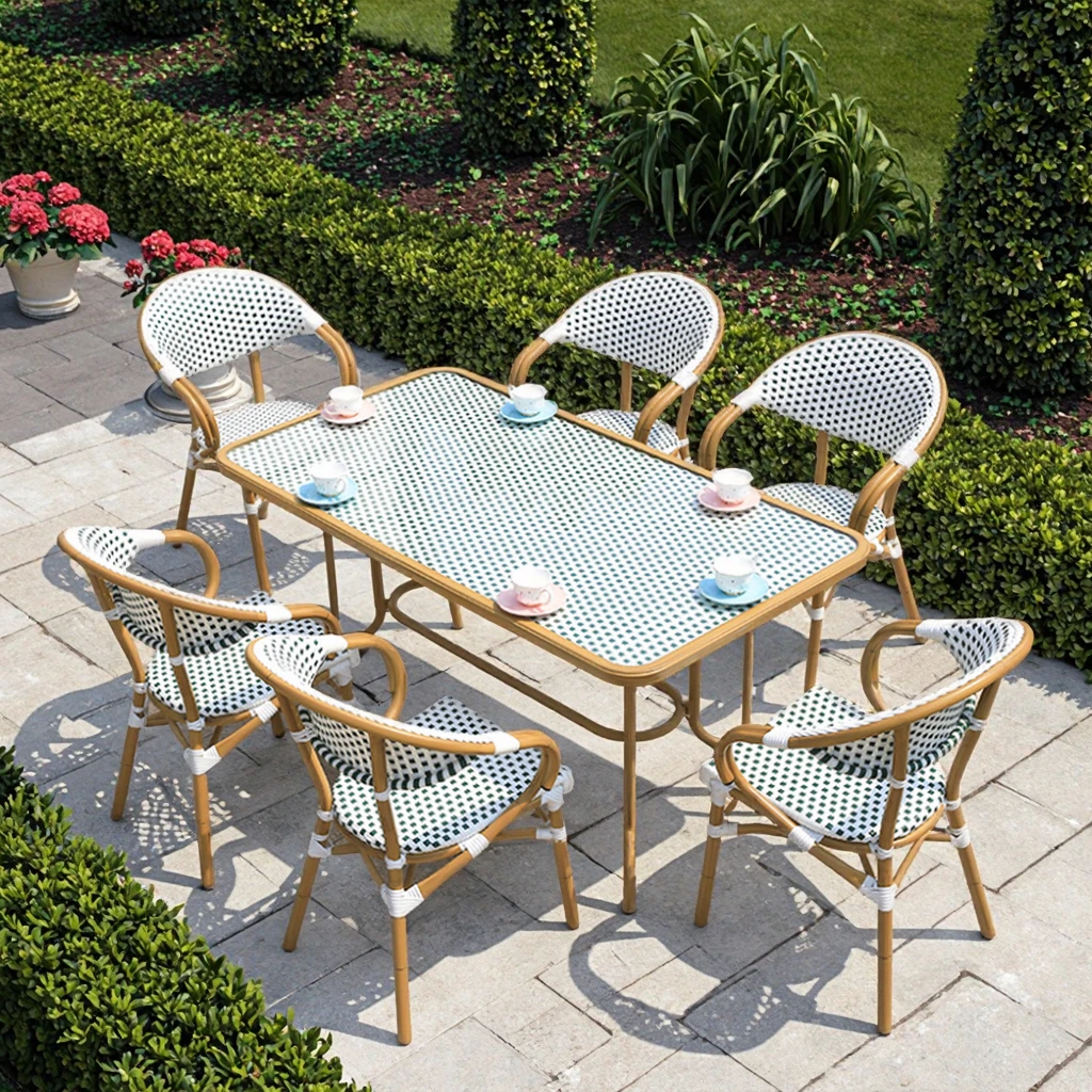 French Outdoor Dining Table: Elegant Designs for Stylish Alfresco Meals 2 French Outdoor Dining Table: Elegant Designs for Stylish Alfresco Meals