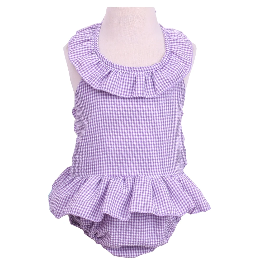 2024 Summer Seersucker Hooded Terry Cloth Kids Toddler Beach Cover Up