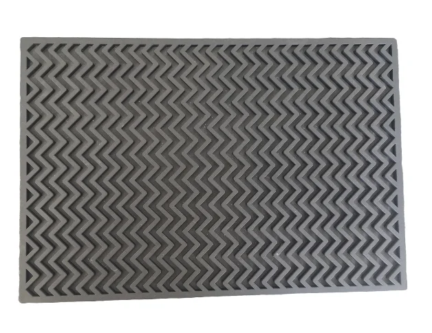 Custom Silicone Rubber Coasters with Size Options for Personalized Cut-to-Size Silicone Rubber Products Service