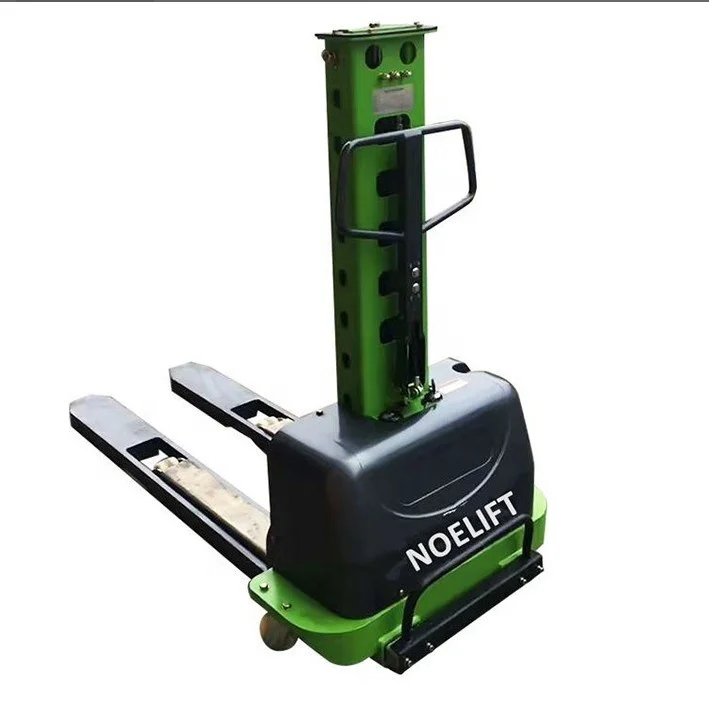 500kg Load Capacity Self Loading Stacker Fork Lift