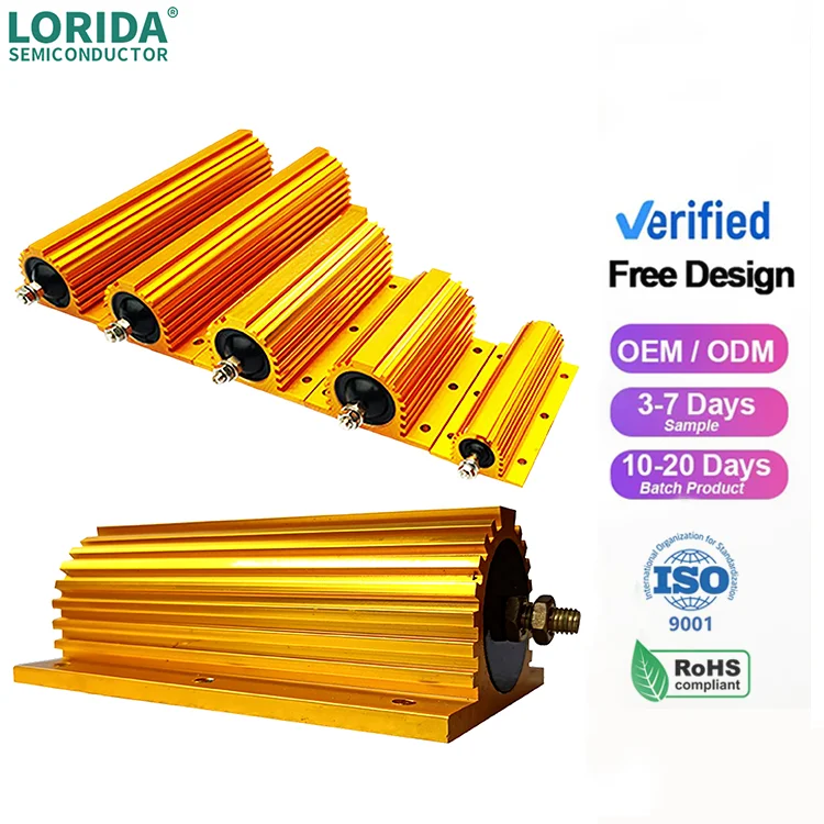 Rx24 Gold 100W Fixed Wirewound Inductive Resistor