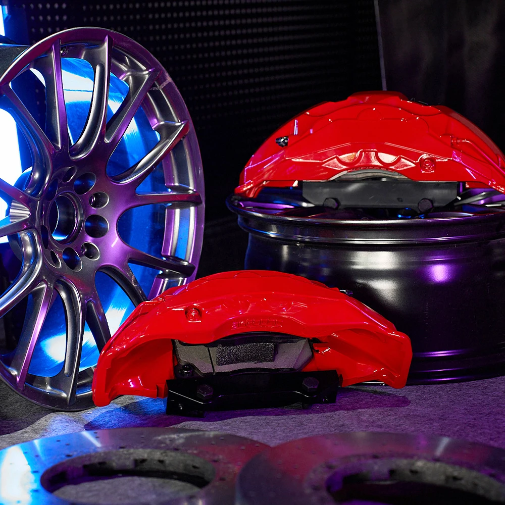 Product 10POT Akebono Ceramic Rotor Upgrade Forging 420MM 440MM Bbk For Porsche Macan Cayenne