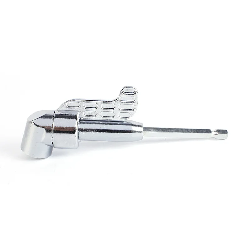 Highly Practical Electric Power Steel Handle Screwdriver 105 Degree Curved Angler Extension Chrome Finish Hardware Tools OEM