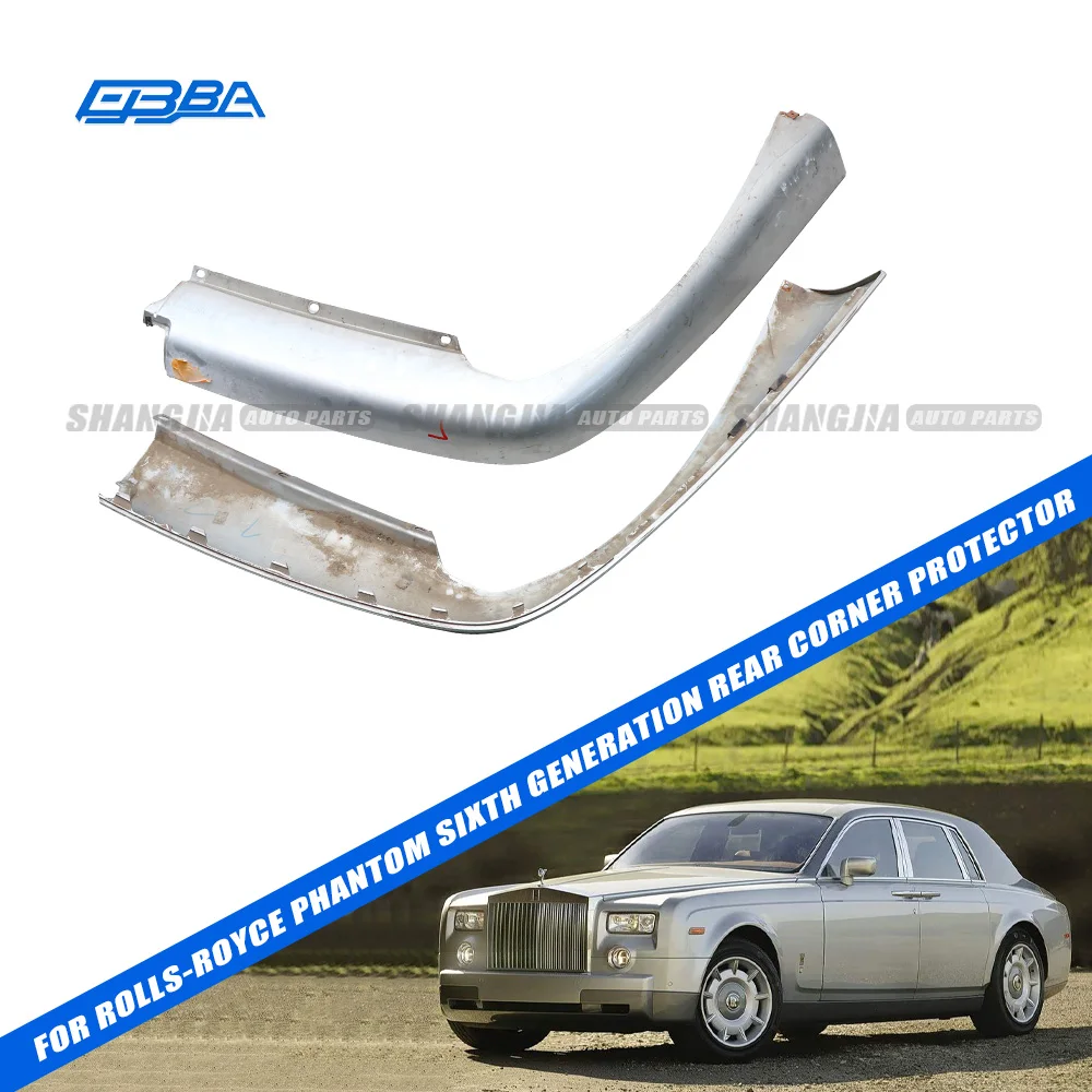 Pjesë të përdorura të makinave, dekorimi i këndit prapa në ngjyrë argjendi për Rolls-Royce Phantom 6