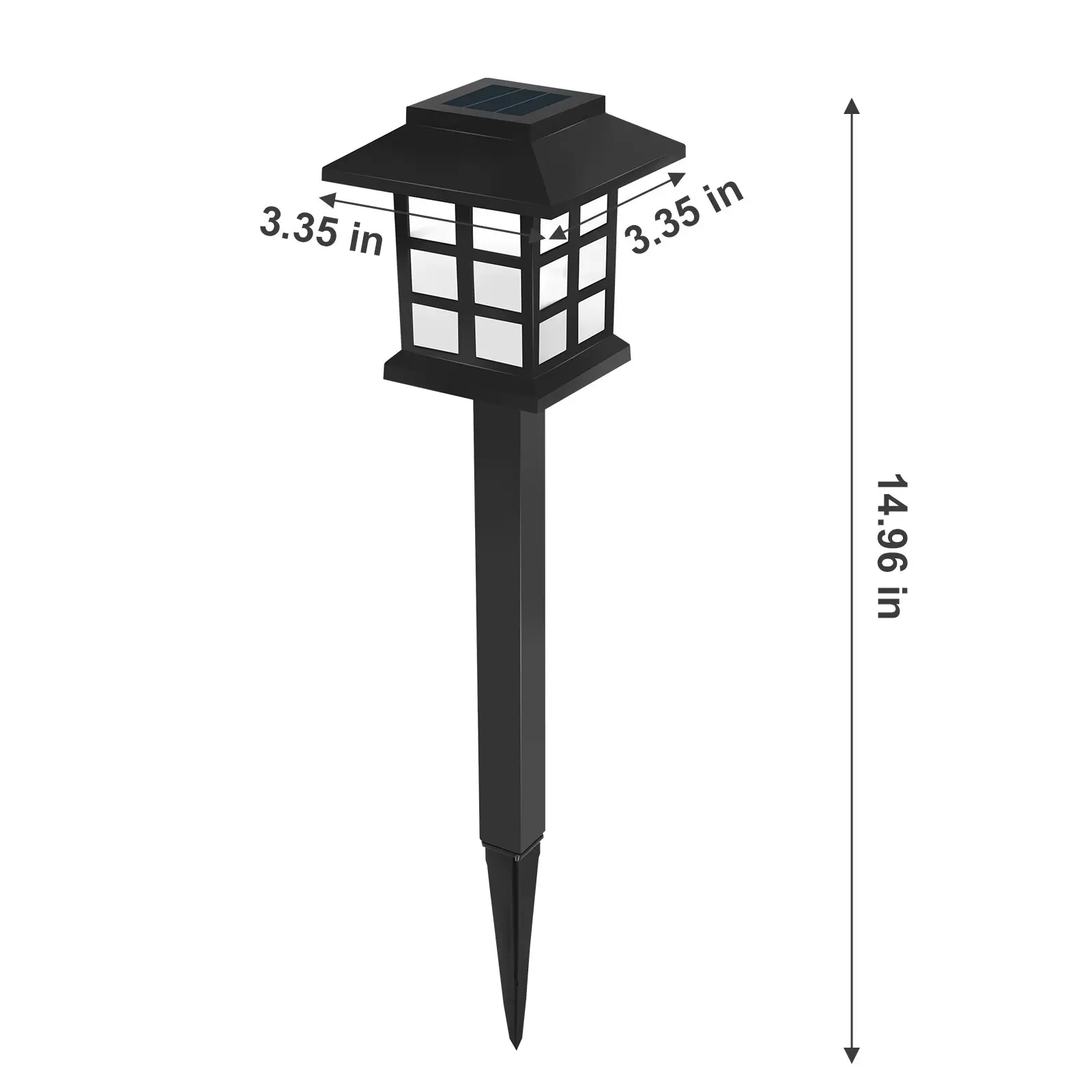 2023 Best Longlasting Waterproof Pathway Lights Solar Powered Auto