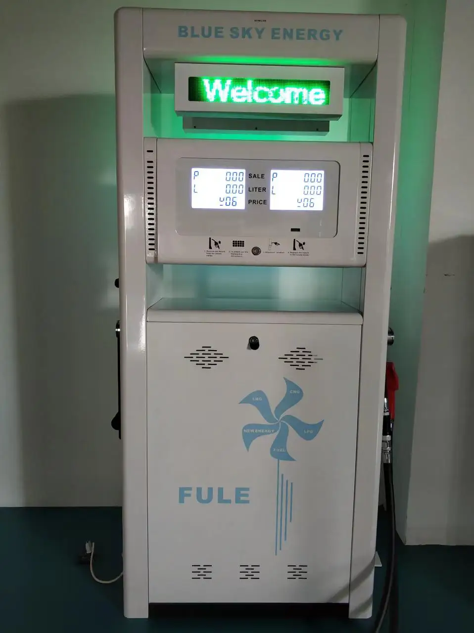 Chinese New Product Petrol Station Equipment Single Pump Fuel Dispenser