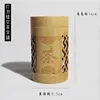 Light bulb-shaped hollowed-out tea canister