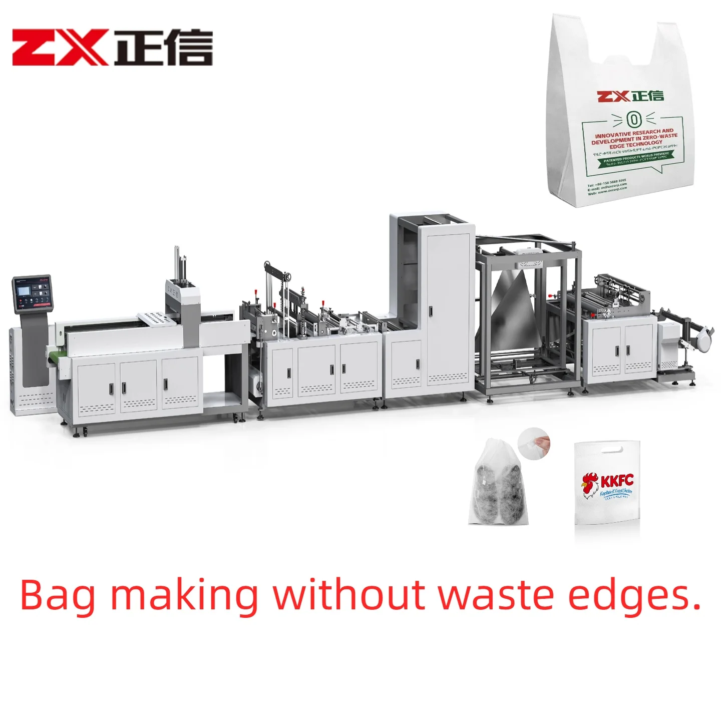 ZXL-A700 High Speed Eco Bag Making Machine - Fully Automatic