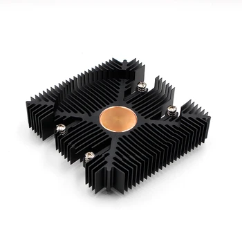 Hot Sale PC Copper Cpu Heatsink Aluminum Extruded CNC Heat Sink Radiator