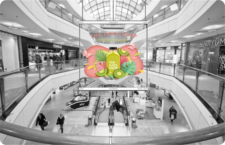 Store Window Advertising Led Display Transparent Led Screen Pantalla Led Transparent  Glass Led Screens