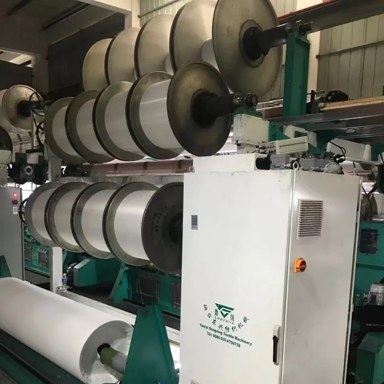 Net Make Machine Fabric Single Needle Bed Warping Knitting Machine for Weaving Fishing Nets